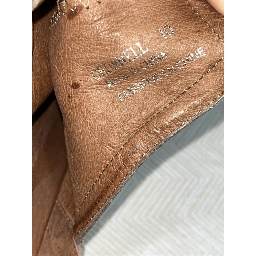 Jeffrey Campbell Women Cromwell Taupe Suede Leather Western Cut Out Bootie Sz 10